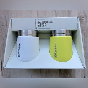 Stanley 2pk 10oz Stainless Steel
Everyday Go Tumblers - White/Electric
Yellow